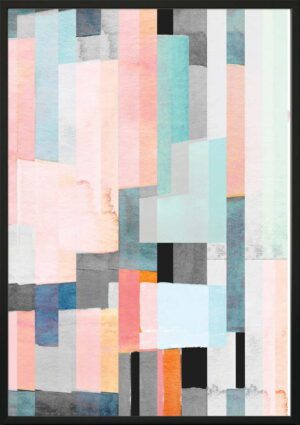 Obraz 50x70 cm Abstract Panels – DecoKing. Cvičení