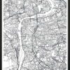 Obraz 50x70 cm Map Prague – DecoKing. Cvičení