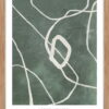 Obraz 32x42 cm Green Grafica – Malerifabrikken. Cvičení