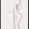 Obraz 40x50 cm Sketchline Naked – DecoKing. Cvičení