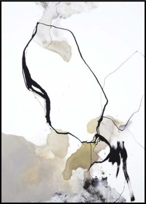 Obraz 50x70 cm Line Dance – Malerifabrikken. Cvičení