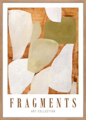 Obraz 52x72 cm Fragments – Malerifabrikken. Cvičení