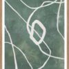 Obraz 52x72 cm Green Grafica – Malerifabrikken. Cvičení