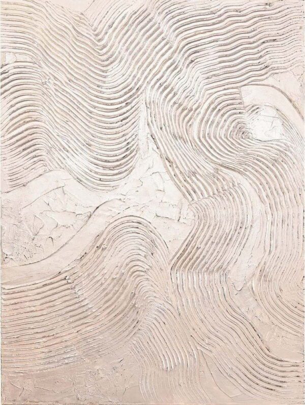 Ručně malovaný obraz 88x118 cm Metallic Rose – Malerifabrikken. Cvičení