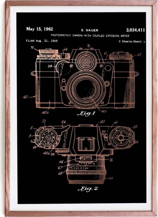Obraz 40x60 cm Camera e Sauer – Really Nice Things. Cvičení