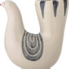 Krémová ručně malovaná váza z kameniny (výška 19 cm) Trudy – Bloomingville. Cvičení