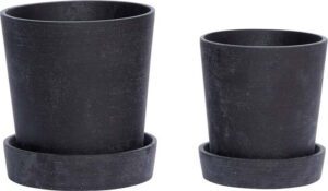 Obal na květináč 2 ks ø 17 cm Podium – Hübsch. Cvičení