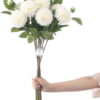 Umělé květiny v sadě 10 ks (výška 62 cm) Dahlia – Restilo. Cvičení