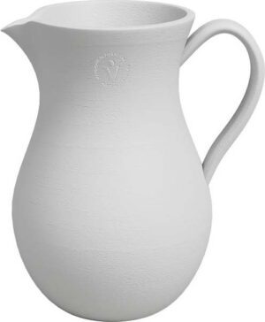 Bílá keramická ručně vyrobená váza (výška 30 cm) Harmonia – Artevasi. Cvičení