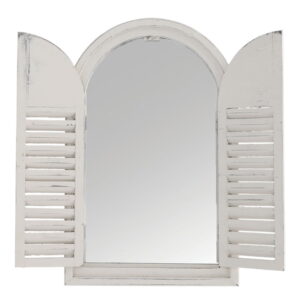 Venkovní zrcadlo s dřevěným rámem 37x59 cm – Esschert Design. Cvičení
