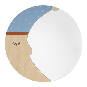 Dětské zrcadlo Moony – Bloomingville Mini. Cvičení