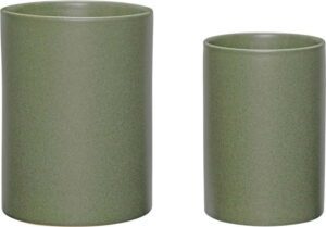 Keramické květináče v sadě 2 ks ø 18 cm Edna – Hübsch. Cvičení