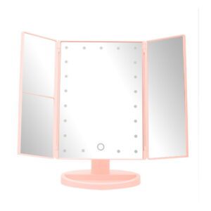 Kosmetické zrcadlo s osvětlením 18x28 cm Cassini – Premier Housewares. Cvičení