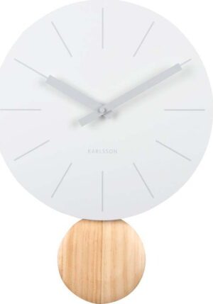 Kyvadlové nástěnné hodiny ø 30 cm Arlo – Karlsson. Cvičení