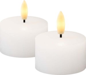 LED svíčky v sadě 2 ks (výška 3 cm) Sille Rechargeable – Sirius. Cvičení