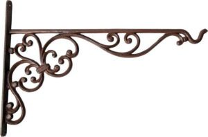 Kovový držák na květináč – Esschert Design. Cvičení