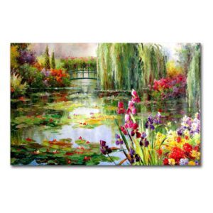 Nástěnný obraz na plátně Impressionist Garden
