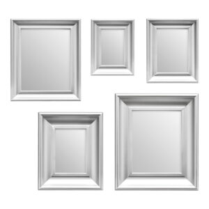 Nástěnná zrcadla v sadě 5 ks – Premier Housewares. Cvičení