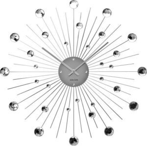Nástěnné hodiny ø 50 cm Sunburst – Karlsson. Cvičení