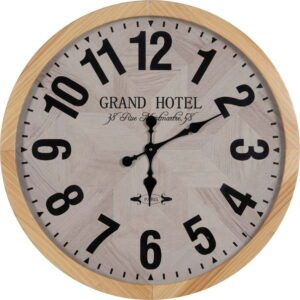 Nástěnné hodiny ø 76 cm Grand Hotel – Ixia. Cvičení