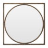 Nástěnné zrcadlo 92x92 cm Jair – Premier Housewares. Cvičení