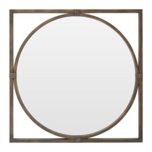 Nástěnné zrcadlo 92x92 cm Jair – Premier Housewares. Cvičení