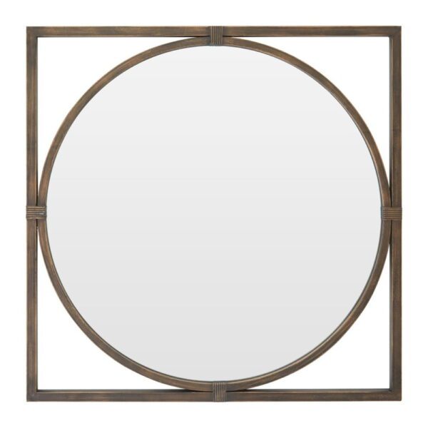 Nástěnné zrcadlo 92x92 cm Jair – Premier Housewares. Cvičení