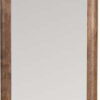 Nástěnné zrcadlo s dřevěným rámem 26x120 cm Nyko – White Label. Cvičení