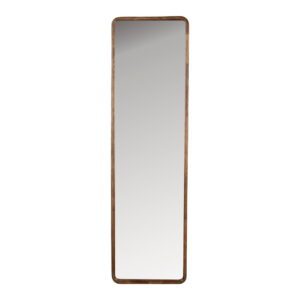 Nástěnné zrcadlo s dřevěným rámem 34x120 cm Nyko – White Label. Cvičení