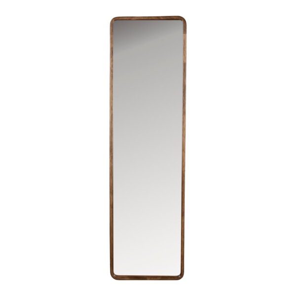 Nástěnné zrcadlo s dřevěným rámem 34x120 cm Nyko – White Label. Cvičení