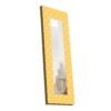 Nástěnné zrcadlo s dřevěným rámem 40x120 cm – Wallity. Cvičení