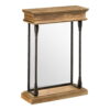 Nástěnné zrcadlo s dřevěným rámem 50x70 cm Tribeca – Premier Housewares. Cvičení
