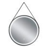 Nástěnné zrcadlo s osvětlením ø 60 cm Fine – Mirrors and More. Cvičení
