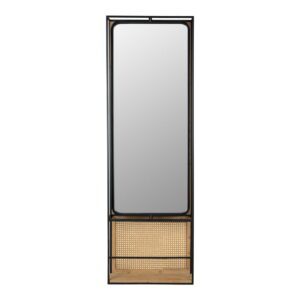Nástěnné zrcadlo s poličkou 53x165 cm Langres – Dutchbone. Cvičení