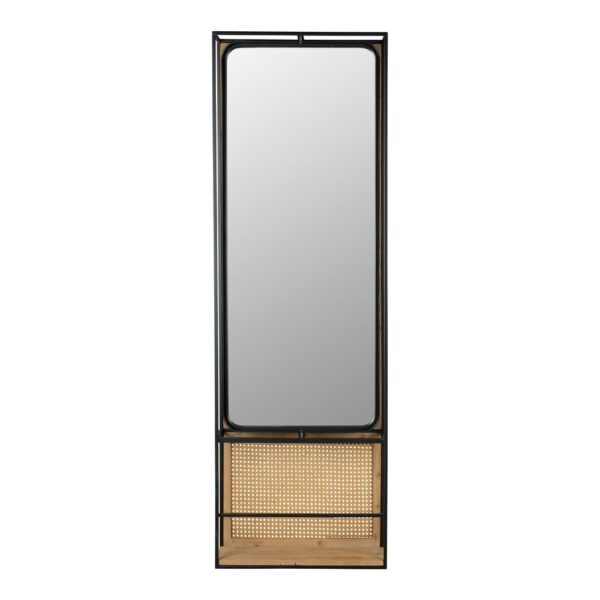 Nástěnné zrcadlo s poličkou 53x165 cm Langres – Dutchbone. Cvičení
