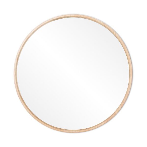 Nástěnné zrcadlo s rámem z masivního dubového dřeva Gazzda Look