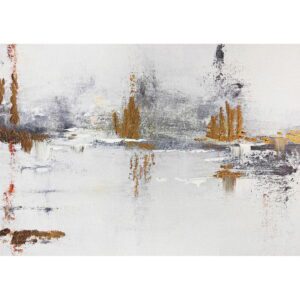 Obraz s ručně malovanými prvky 100x70 cm Horizon – Styler. Cvičení