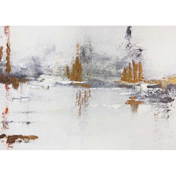 Obraz s ručně malovanými prvky 100x70 cm Horizon – Styler. Cvičení