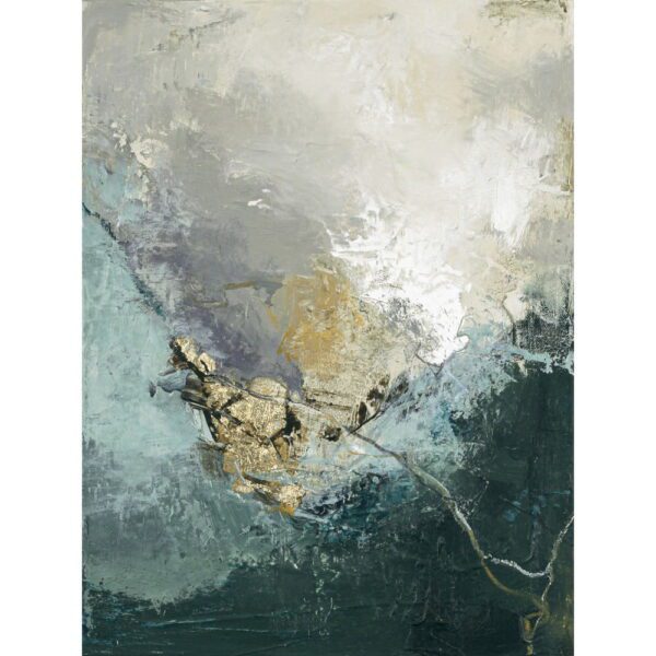 Obraz s ručně malovanými prvky 60x80 cm Uphill – Malerifabrikken. Cvičení