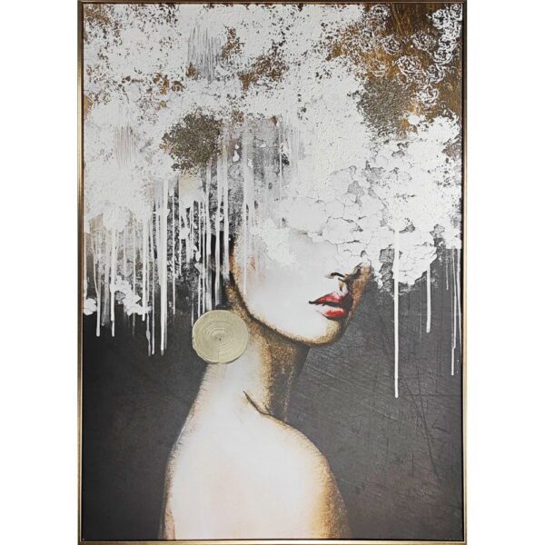 Obraz s ručně malovanými prvky 70x100 cm Mary – Styler. Cvičení