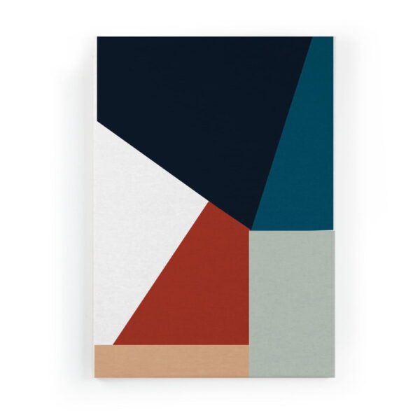 Obraz na plátně Really Nice Things Geometric Blue