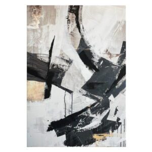 Obraz s ručně malovanými prvky 70x100 cm Ash – Styler. Cvičení