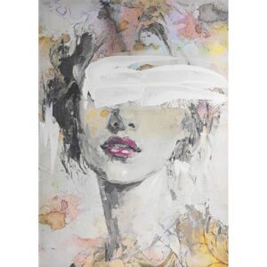 Obraz s ručně malovanými prvky 70x100 cm Emily – Styler. Cvičení