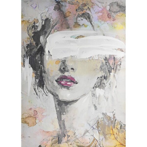 Obraz s ručně malovanými prvky 70x100 cm Emily – Styler. Cvičení