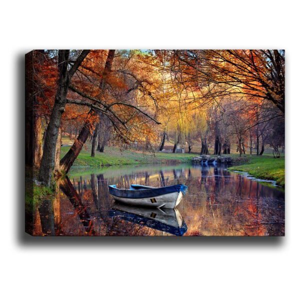 Obraz Tablo Center Boat Lake