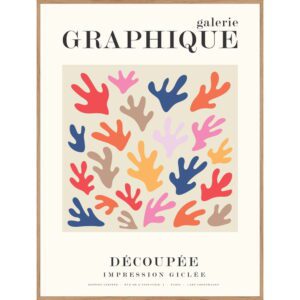 Obraz 31x41 cm Graphique 12 – Malerifabrikken. Cvičení