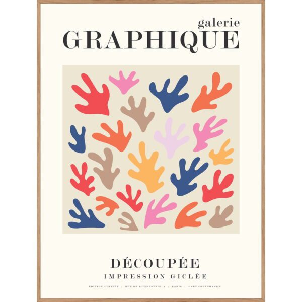 Obraz 31x41 cm Graphique 12 – Malerifabrikken. Cvičení