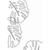 Plakát Veronika Boulová Monstera