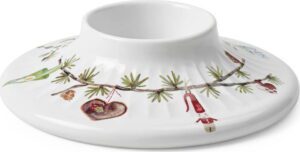 Porcelánový svícen s vánočním motivem Hammershøi Christmas – Kähler Design. Cvičení