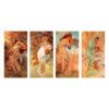Reprodukce obrazu Alfons Mucha - Pory Roku